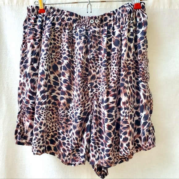 Men’s Victoria's Secret Silk Boxer Cheetah Print XL - Picture 2 of 5